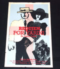 1988 Cuban Original Theater Poster"Pimp Alberto Yarini"Couple Dancing Salsa.Rare