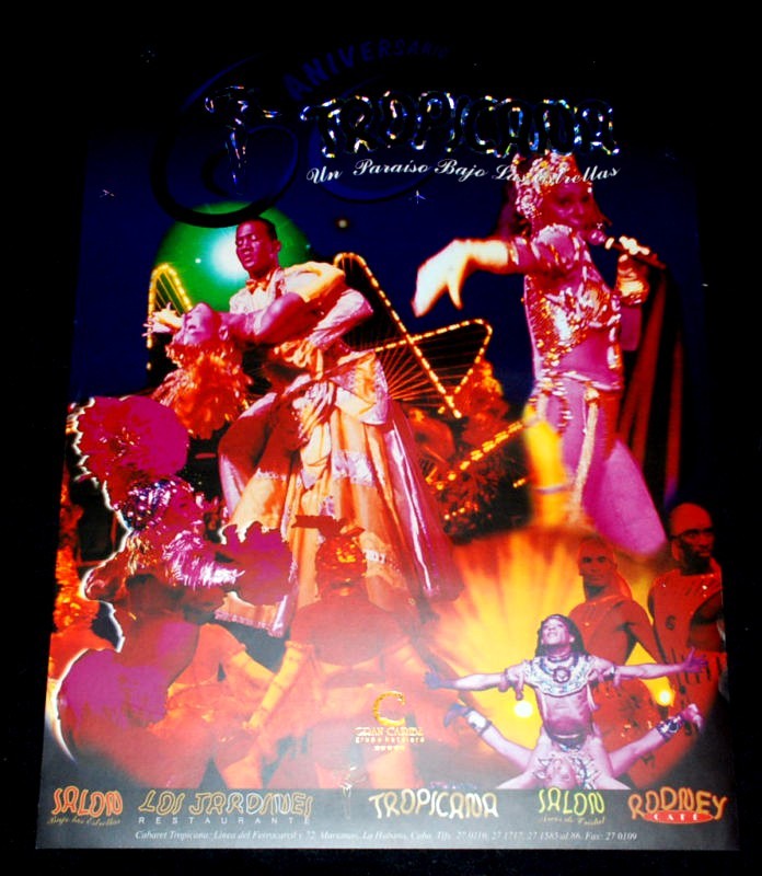 1999 Cuban Original Poster.Plakat.Affiche.affisch.TROPICANA Cabaret.Quality art
