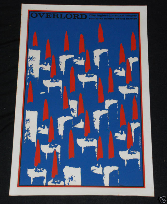 1977 Cuban Original Movie Poster.Plakat.Affiche.affisch.OVERLORD.British film.