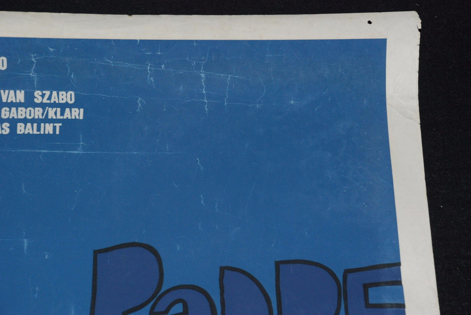 1967 Original Cuban Movie Poster"The Father.El Padre"Hungary art.Very rare.Blue