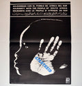 1978 Original Cuba Political Poster.South Africa Graphics.Anti-Apartheid.Large!