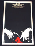 1980 Original Cuban Movie Poster.Plakat.Affiche"Taiga Emperor"Russian.Soviet art