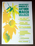 Original Cuban SILKSCREEN Poster"HOMENAJE A ANTONIO MACEO"Art by Laura Llopiz