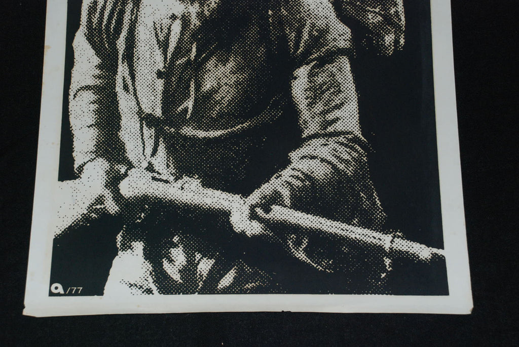 1977 Original Silkscreen Cuban Movie Poster"DERSU UZALA"Japan Kurosawa Art.