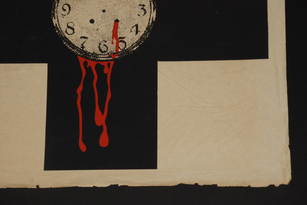 1969 Original Cuban Movie Poster.Plakat.Affiche.affisch"Time 2 Die"Vintage art