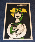 1977 Original Cuban Silkscreen Movie Poster.Carry on.Gerald Thomas british film.