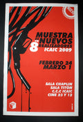 Original Cuban Movie Poster"Cinema Directors Festival"Gas Pump art.Sala Chaplin.