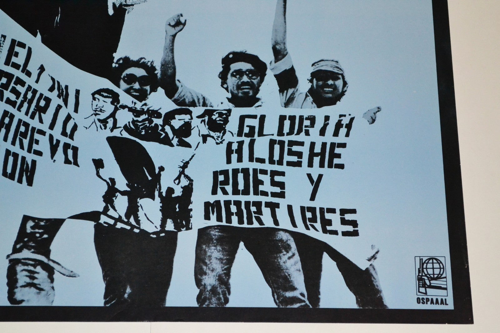 1983 Cuban ORIGINAL Political Poster.NICARAGUA Revolution.Sandino.Sandinistas