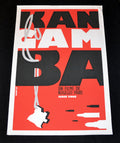 2007 Cuban Original Movie Poster"Kangamba"Rogelio Paris art documentary.Raupa