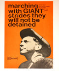 1967 Cuban Political Poster.Latin America Freedom in ENGLISH.Very rare OSPAAAL.