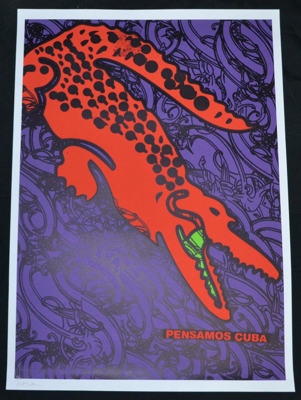 10 Original Cuban Posters"PENSANDO CUBA PORTFOLIO"Only 40 made.SIGNED!Very rare!