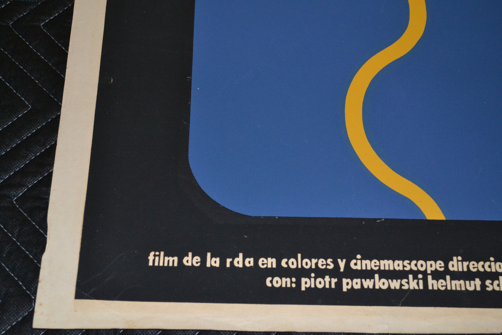 1973 Original Cuban Movie Poster"Signals"East Germany Dr. Gottfried Kolditz film