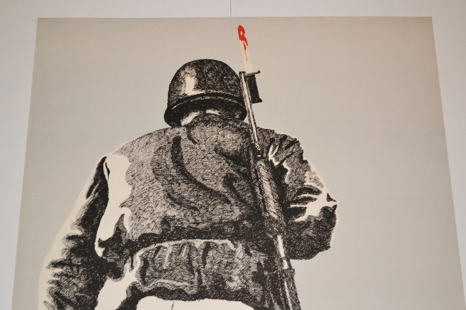 1980 Cuban OSPAAAL Political Poster.Cold War history.URUGUAY.Bloody Military art