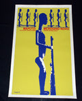 1977 Cuban Movie Poster"MAPUTO"African Senufo Warrior.Religious idol art.Mint.