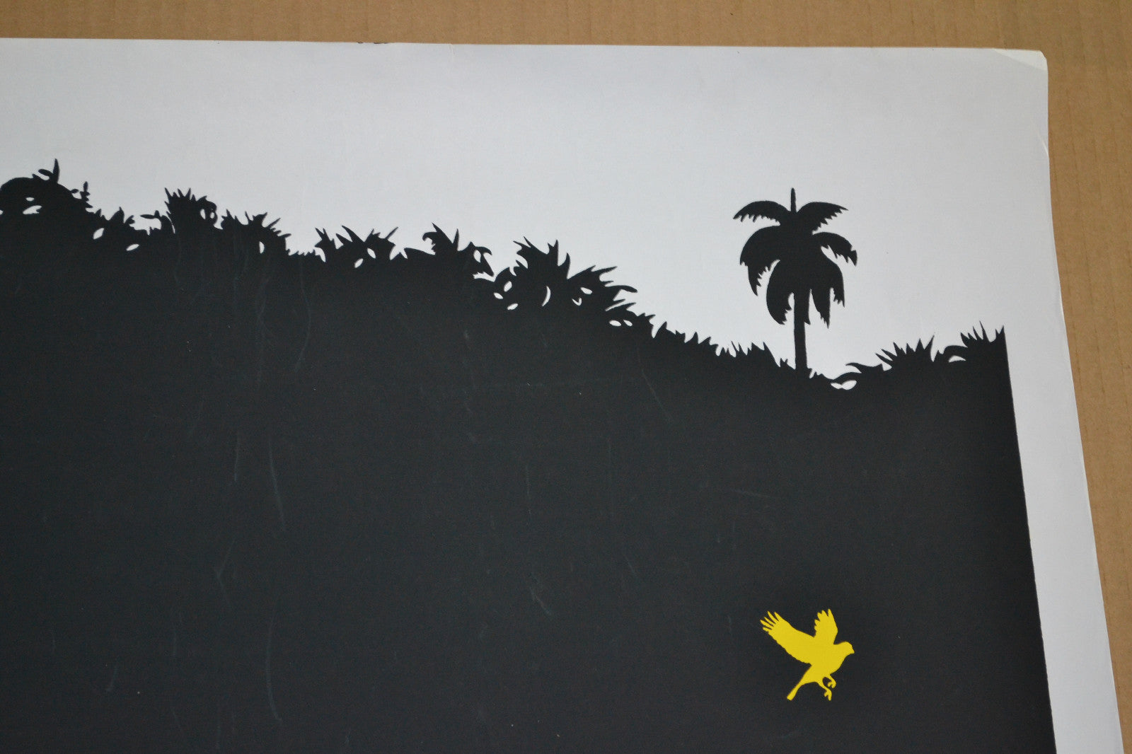 Cuban Original SILKSCREEN Movie Poster.Jose Marti Ojo del Canario.Canary Eye.art