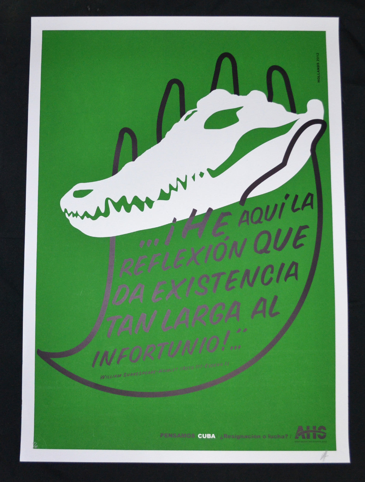 10 Original Cuban Posters"PENSANDO CUBA PORTFOLIO"Only 40 made.SIGNED!Very rare!