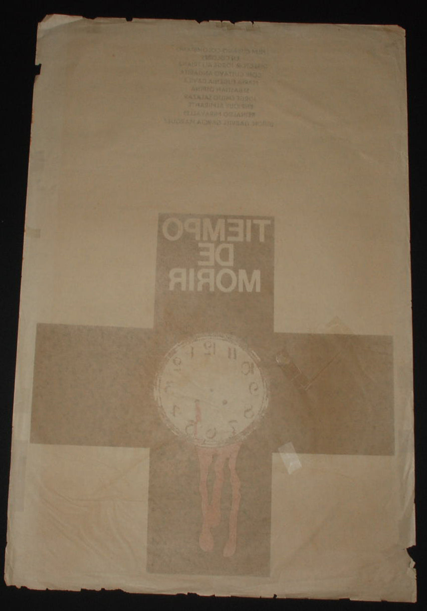 1969 Original Cuban Movie Poster.Plakat.Affiche.affisch"Time 2 Die"Vintage art