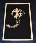 1975 Original Cuban Silkscreen Movie Poster"Rage"Gas Mask.Art.