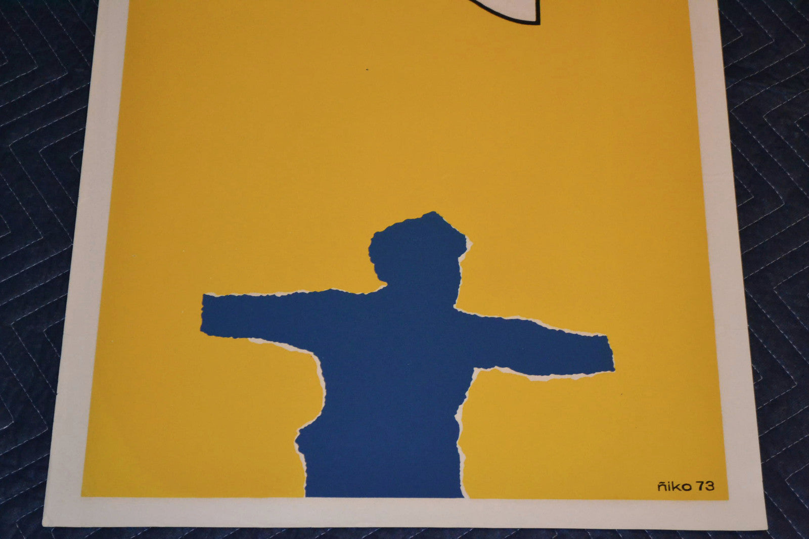 1973 Original Cuban Silkscreen Movie Poster.Soldier Blue.American art film.
