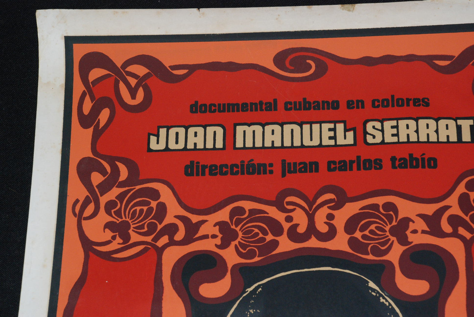 1977 Original Cuban Movie Poster"Joan Manuel Serrat"Spain Singer musical art