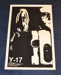 1975 Original Cuban Silkscreen Movie Poster.Y-17.Y17.Bulgarian film.Tsankov
