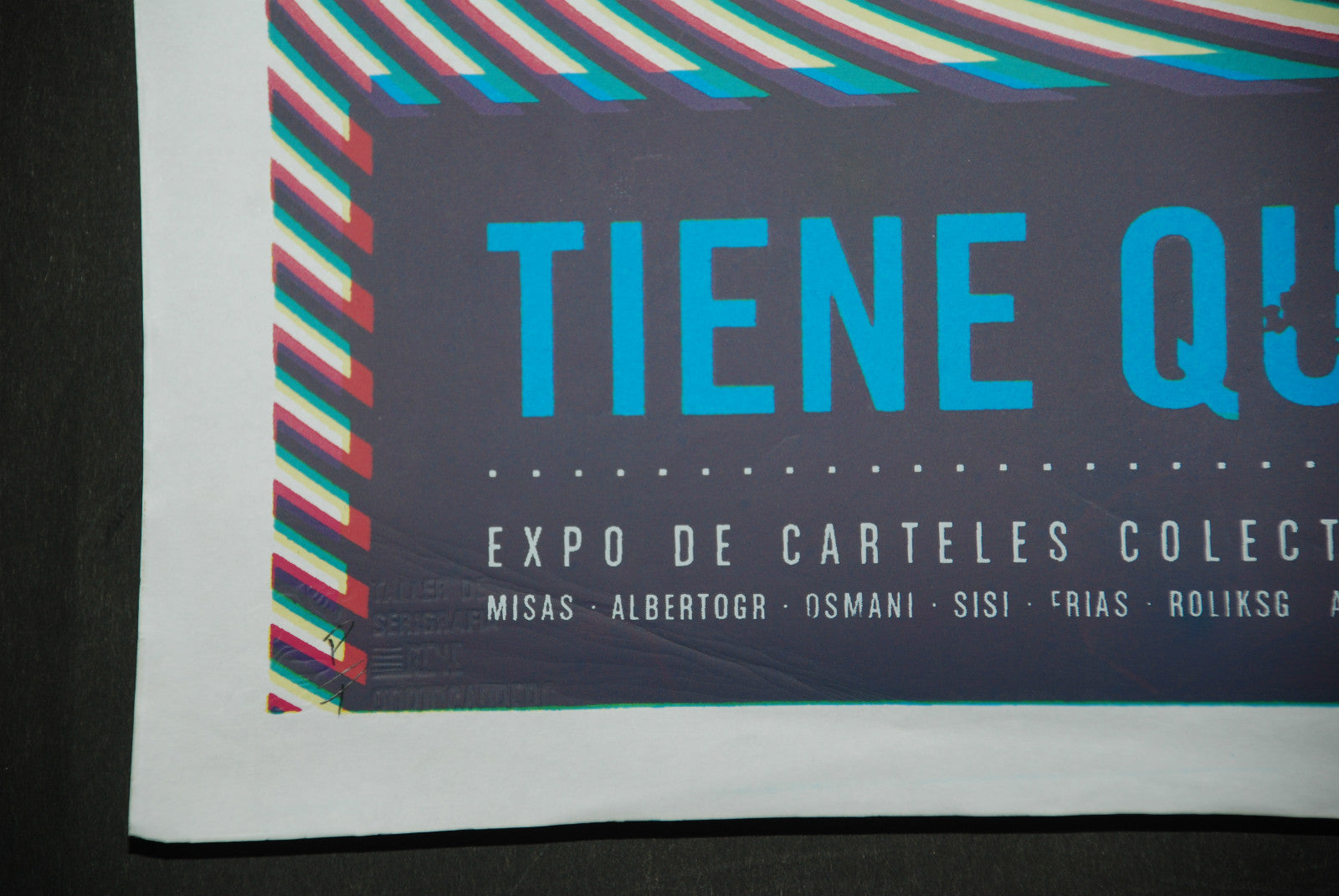 Original Cuban Movie Poster"TIENE QUE HABER DE TO"EXHIBIT.Only Few Made.Signed