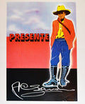 1985 Original Cuba Political Poster.Cold War Graphics.Nicaragua.Sandino.History.