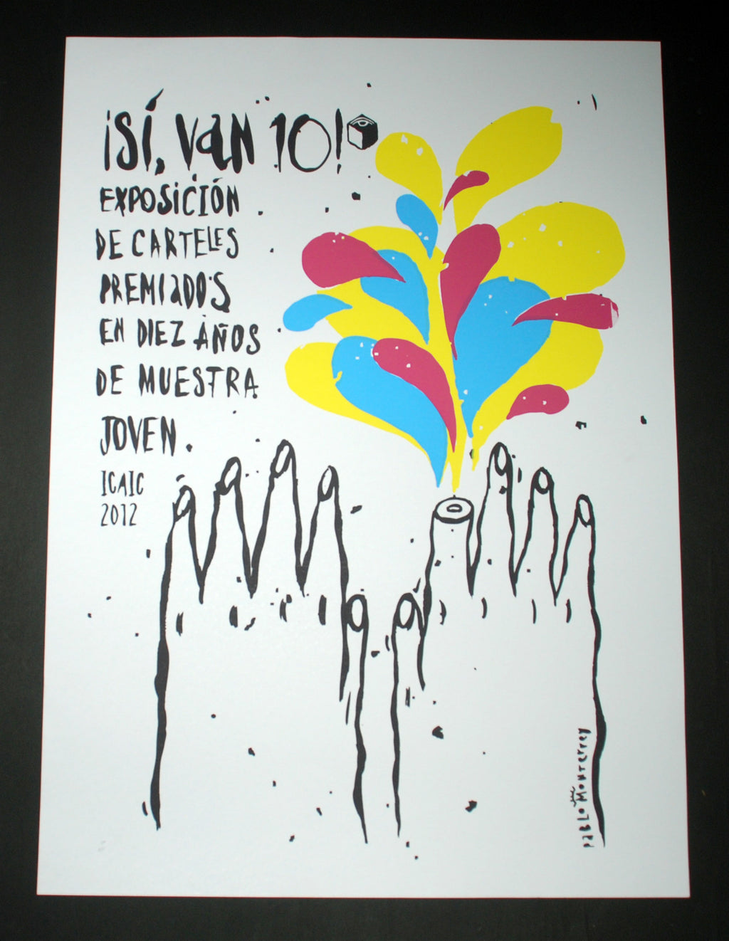 Original Cuban Movie Poster"10 Years of Youth Designs"VEry Rare.Only Few Made