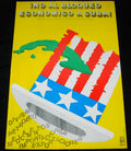 1991 Original Cuban Political OSPAAAL Poster.No al bloqueo economico a Cuba.Art
