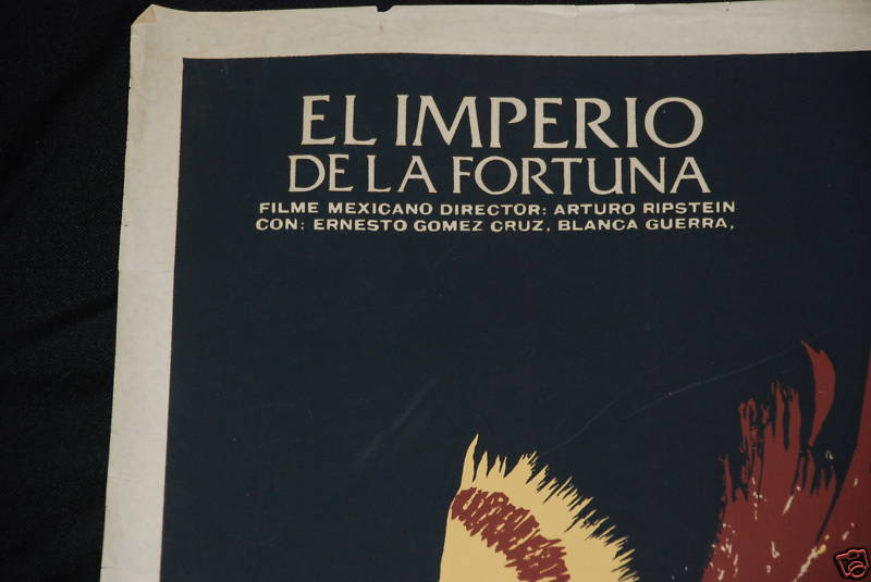 1988 Cuban Original Movie Poster.Plakat.Affiche.affisch.Cockfights.Mexican Art