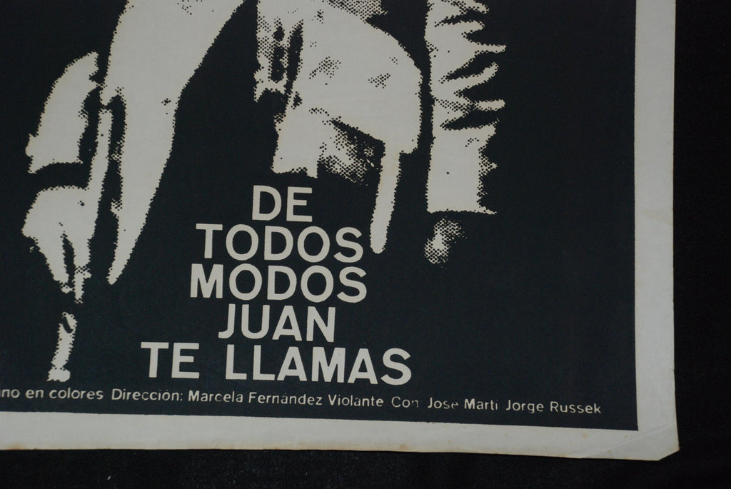 1976 Origin.Cuban Movie Poster.Plakat.Affiche.affisch"Juan The Mexican"Charro.