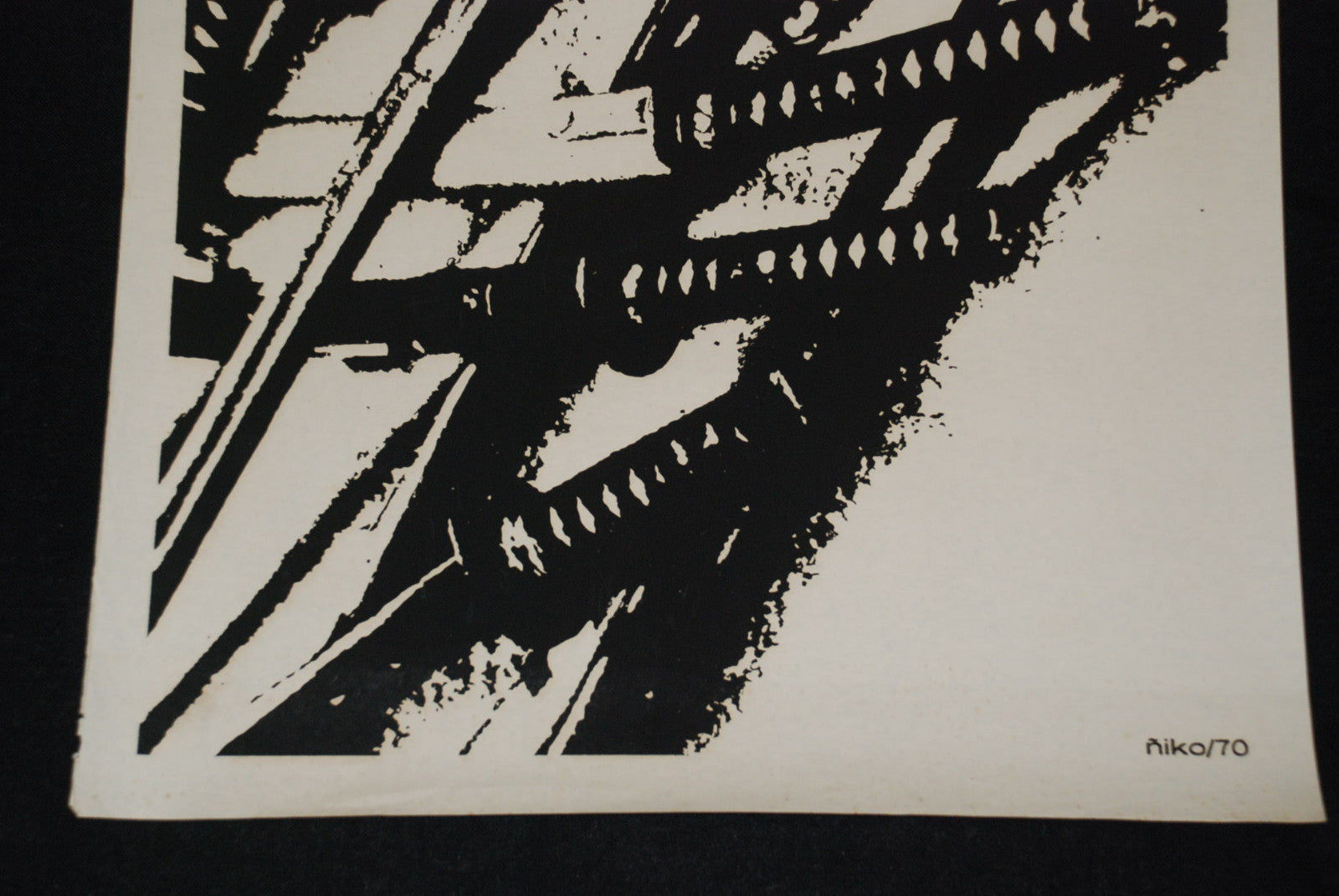 1970 Original Cuban Movie Poster"Samurai SWORDS"Katana.Japan.Hiroshi Inasaki art