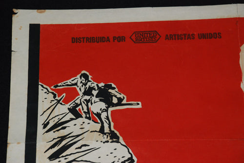 1955 Cuba Movie Poster by Eladio Rivadulla.MATON de Durango.Mexico film art.RARE