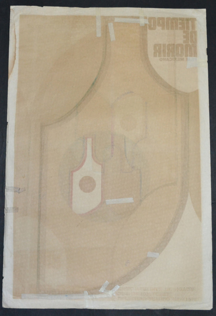 1969 Original Cuban Movie Poster"Time to die"Mexican film.Highly Collectible art