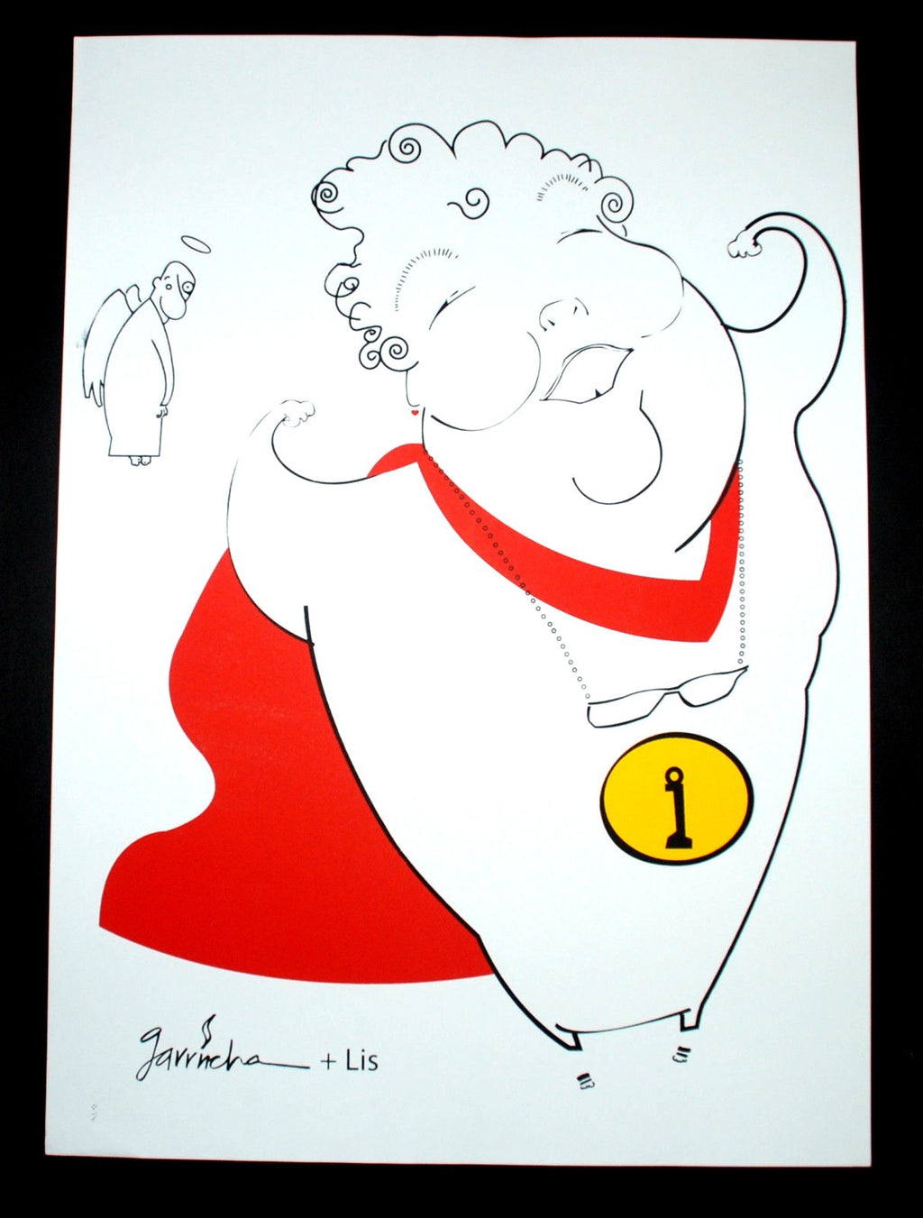 Original Cuban Movie Poster"Woman with RED CAPE"VEry Rare.Only Few Made.Art.