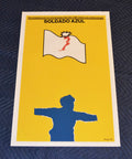 1973 Original Cuban Silkscreen Movie Poster.Soldier Blue.American art film.