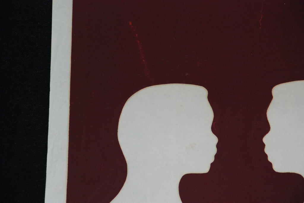 1978 Original Cuban Silkscreen Movie Poster.Tierra cielo"Heaven/Earth"Angel art