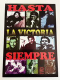 Original Cuba Political Poster.Cold War protest art.Che Guevara.To victory