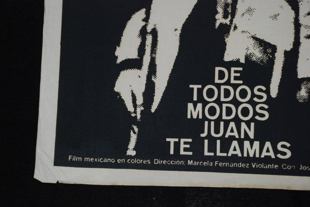 1976 Origin.Cuban Movie Poster.Plakat.Affiche.affisch"Juan The Mexican"Charro.