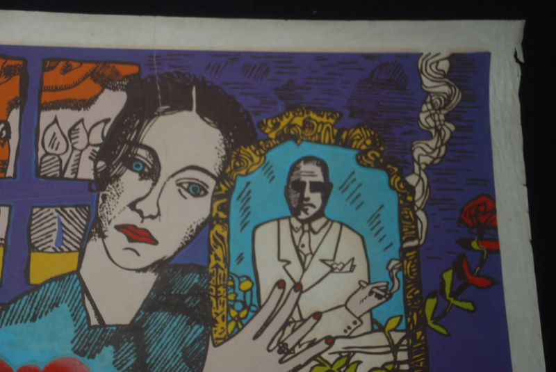 1980 Cuban Original Movie Poster.Plakat.Affiche.affisch.film"MONTIEL Widow"Art