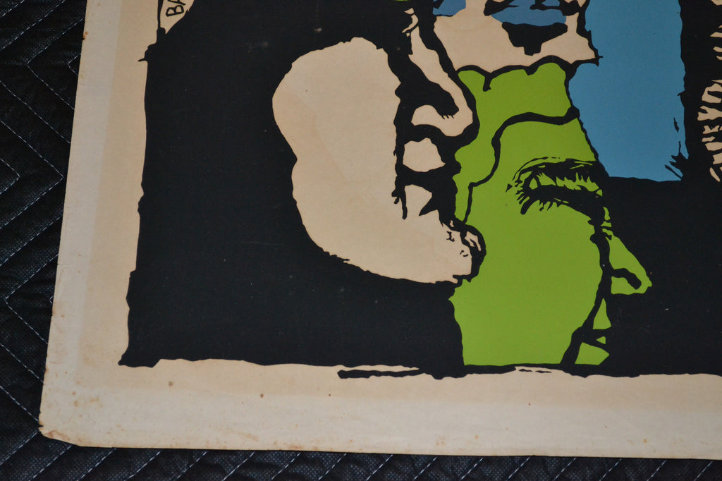 1973 Original Cuban Movie Poster"Condemned"Sergiu Nicolaescu Romanian art film