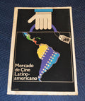 1989 Original Cuban Silkscreen Movie Poster.Mercado de cine Latinoamericano.Art