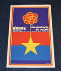 1975 Original Cuban Silkscreen Movie Poster.Nhung the girl from Saigon.Vietnam.