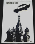 1976 Original Cuban Movie Poster.Plakat.Affiche.Italians in RUSSIA.Soviet film