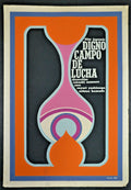 1969 Original Cuban Movie Poster"Dignified Battlefield"Japanese film.Japan art