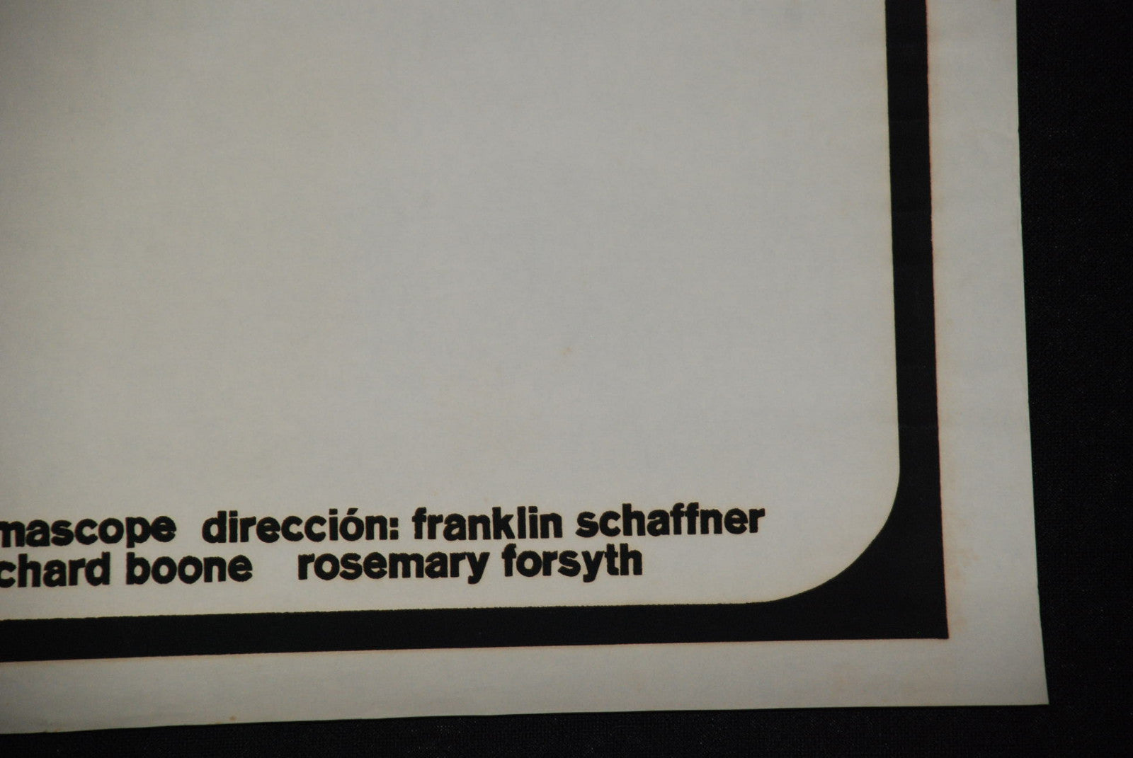 1973 Original Movie Poster"WARLORD"Apple?Mac.America Franklin Schaffner art film