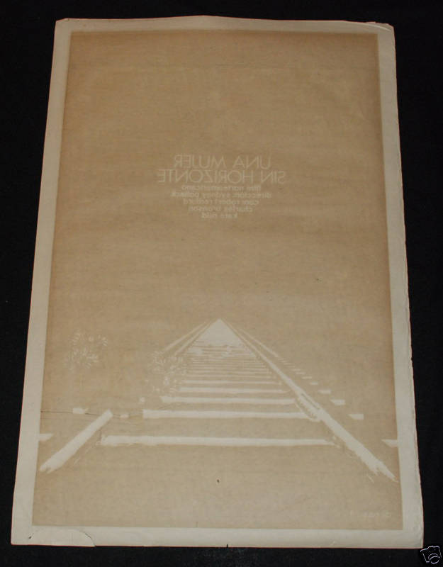 1987 Cuban Movie Poster.Plakat.Affiche.affisch.PROPERTY is CONDEMND.USA Film