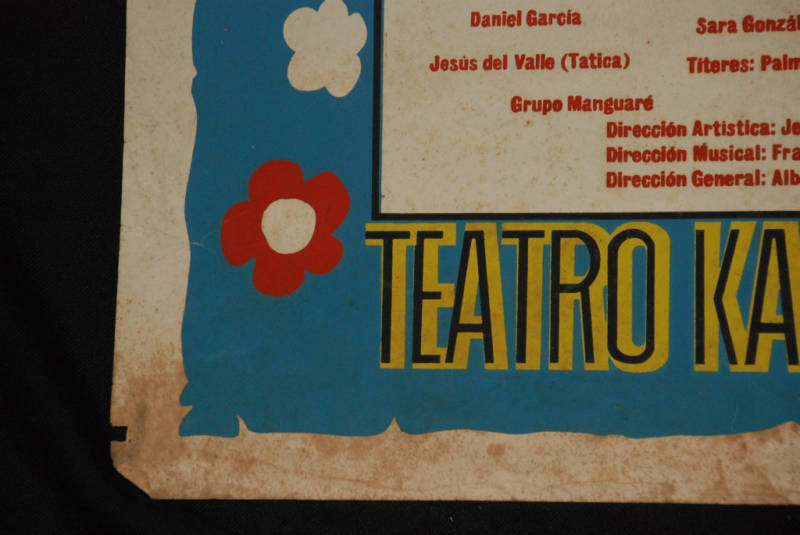 Original 1981 Cuban Original Concert Silkscreen Poster.Karl Marx Theater.Salsita