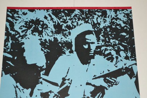 1967 Cuban Political Poster.Plakat.Affiche.affisch.MOZAMBIQUE.Africa art.Mint!