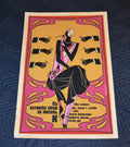 1977 Original Cuban Silkscreen Movie Poster.Strange case Rachel K.Deco Nouveau